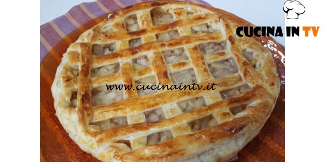 Cotto e Mangiato | Crostata di sfoglia alle pere e noci ricetta Tessa Gelisio