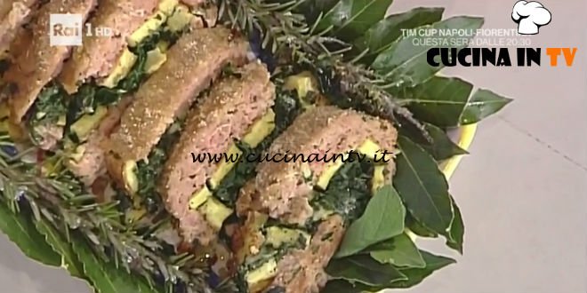 Prova del Cuoco | Polpettone con gli spinaci ricetta Serpe
