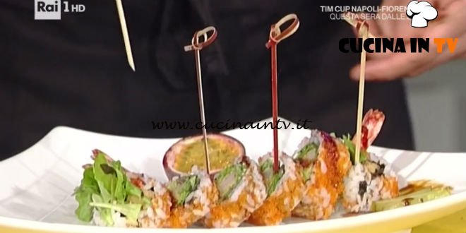 La Prova del Cuoco - Sushi facile ricetta Ricardo Takamitsu