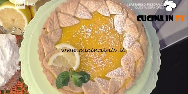 La Prova del Cuoco - Torta con crema al limone ricetta Natalia Cattelani