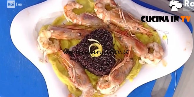 La Prova del Cuoco - Gamberoni con salsa al curry ricetta Anna Moroni
