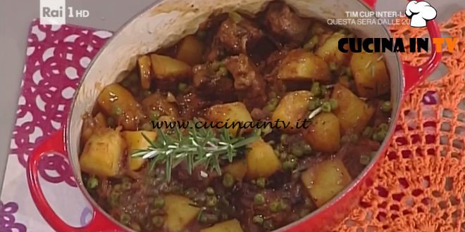 Prova del Cuoco | Spezzatino con patate e piselli ricetta Serpe