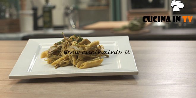 Carbonara di carciofi ricetta Benedetta Parodi da Pronto e postato