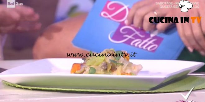 Detto Fatto | Cernia a stimpirata ricetta Fabio Potenzano