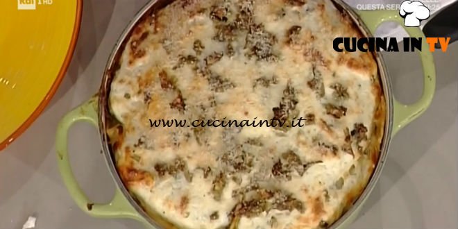 La Prova del Cuoco - Lasagne soffiate ai carciofi ricetta Anna Moroni