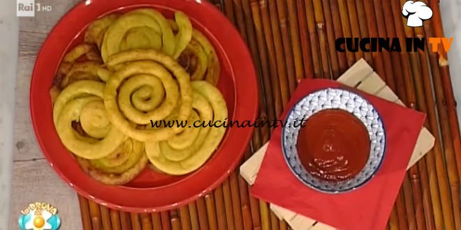 Ricette Prova del Cuoco: Patate fritte a spirale