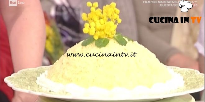 Prova del Cuoco | Zuccotto mimosa ricetta Moroni