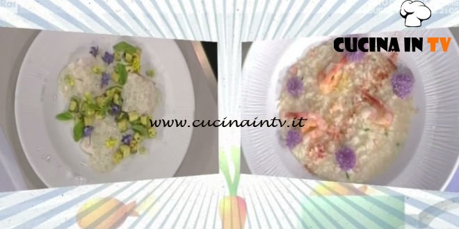 Ricette Prova del Cuoco: Cefalo al pepe verde zucchine trifolate e menta