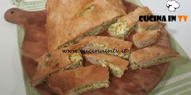 Cotto e mangiato - Focaccia zucchine e feta ricetta Tessa Gelisio