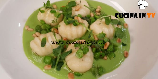 Cotto e Mangiato | Gnocchetti di ricotta nostrana piselli e asparagi ricetta Tessa Gelisio