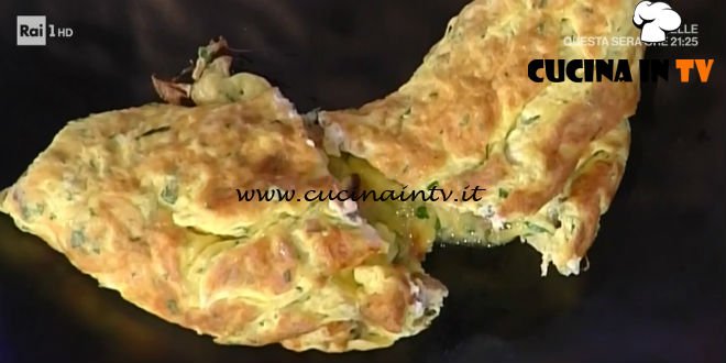 La Prova del Cuoco - Omelette ricetta Sergio Barzetti