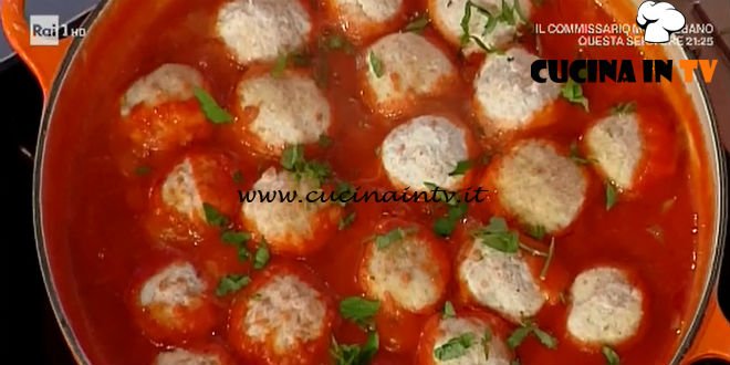 La Prova del Cuoco - Polpette di ricotta al sugo ricetta Anna Moroni