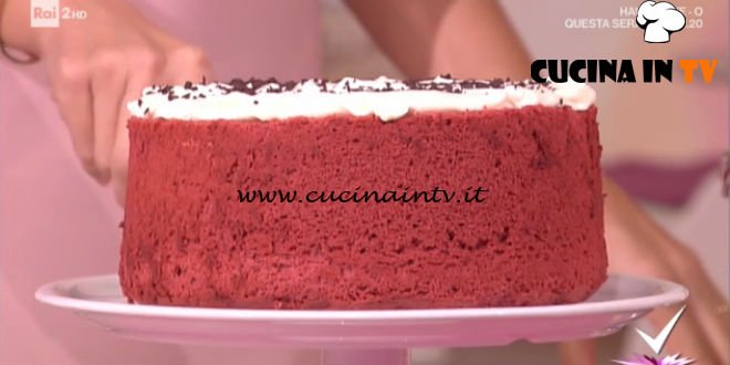 Detto Fatto | Red velvet chiffon cake ricetta Francesco Saccomandi