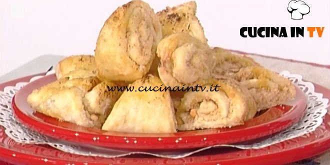 La Prova del Cuoco - ricetta Triangoli di burro e zucchero