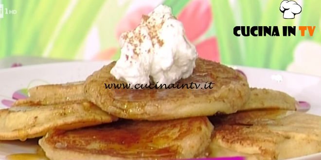 Ricette Prova del Cuoco: Pancakes alle mele