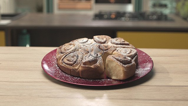 Pronto e postato - ricetta Torta di rose alla cannella di Benedetta Parodi