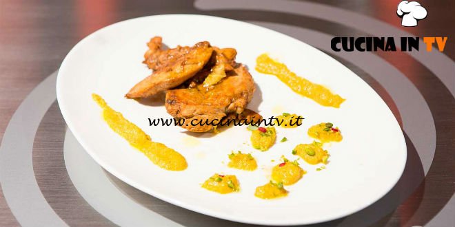 Masterchef 6 | Pollo corretto al caffè speziato ricetta Gabriele Gatti