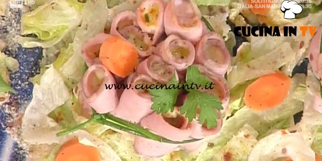 La Prova del Cuoco - Rosette di vitello tonnato ricetta Andrea Mainardi