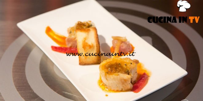 Masterchef 6 | Il San Pietro abbraccia lo scampo ricetta Margherita Russo