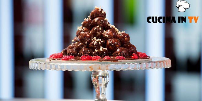 Masterchef Italia 6 - ricetta Profiteroles di Daniele Cui