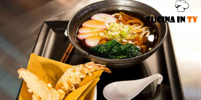 Masterchef Italia 6 - ricetta Tempura udon noodle soup di Gloria Enrico