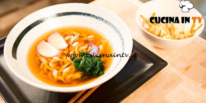 Masterchef Italia 6 - ricetta Tempura udon noodle soup di Michele Ghedini