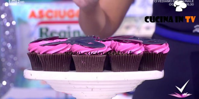 Detto Fatto - Cupcakes Beyoncé ricetta Francesco Saccomandi