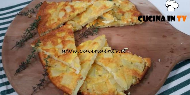 Cotto e Mangiato | Frittata al forno con patate e cipolle ricetta Tessa Gelisio