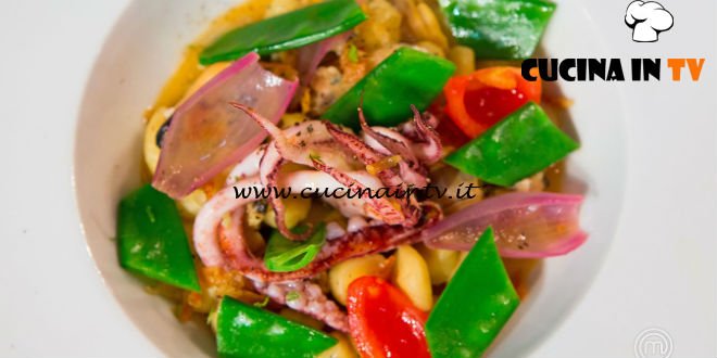 Masterchef 6 | Gnocchetti al pepe nero con guazzetto di vongole e cozze ricetta Loredana Martori