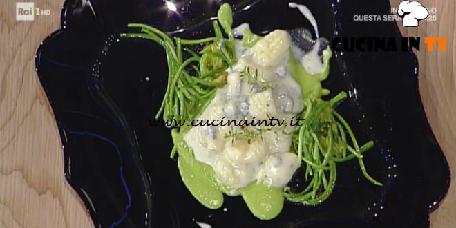 Prova del Cuoco | Gnocchi al gorgonzola su crema di zucchine ricetta Fava