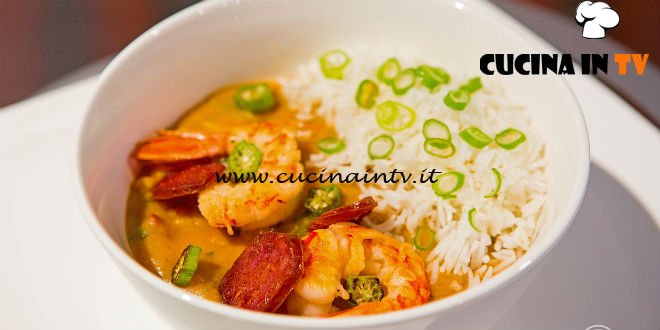 Masterchef Italia 6 - ricetta Gumbo di Michele Ghedini