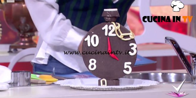 Detto Fatto | Orologio di cioccolato ricetta Mirco Della Vecchia