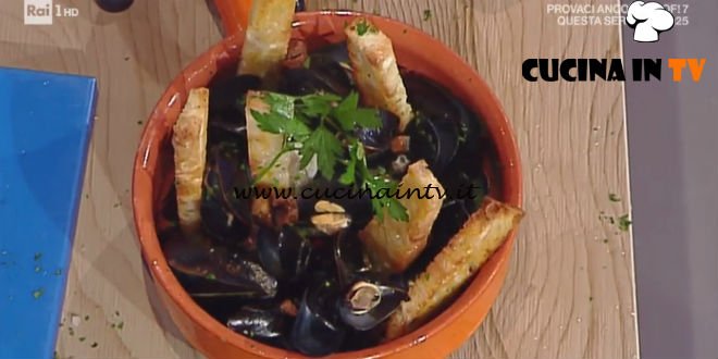La Prova del Cuoco - Sautè di cozze ricetta Marco Bottega