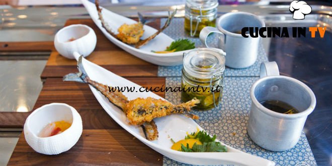 Masterchef Italia 6 - ricetta Variazioni di sgombro di Cristina Nicolini