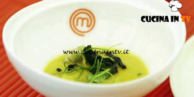 Masterchef Italia 6 - ricetta Vellutata di carote di Michele Pirozzi