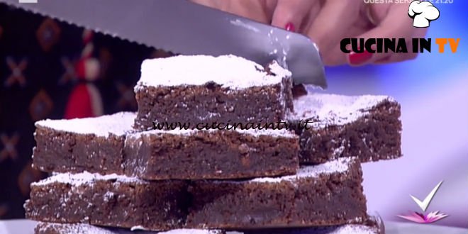 Detto Fatto - Brownies e blondies ricetta Francesco Saccomandi