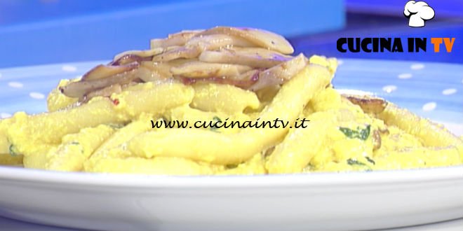 Prova del Cuoco | Maccheroni all’ago con porcini zafferano e ricotta ricetta Persegani