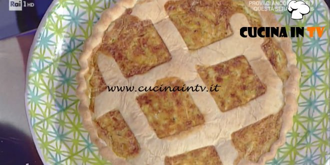 La Prova del Cuoco - Quiche ai porri ricetta Anna Moroni