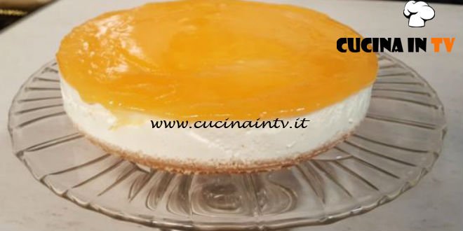 Cotto e Mangiato | Cheesecake con gelatina all’arancia ricetta Tessa Gelisio