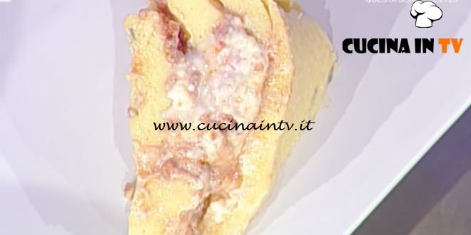 La Prova del Cuoco - Millefoglie di polenta e ragù ricetta Andrea Mainardi