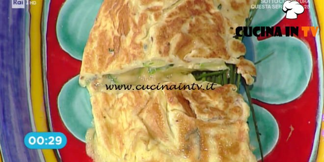 con acciughe e zucchine cotte nell'acqua di limone ricetta Cesare Marretti