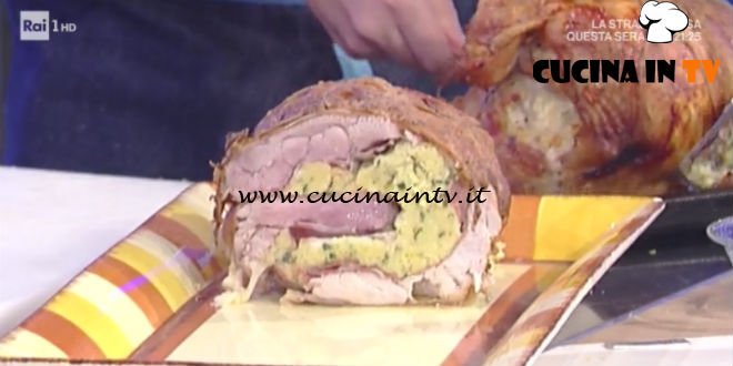 Prova del Cuoco | Tacchina ripiena di patate al limone ricetta Persegani