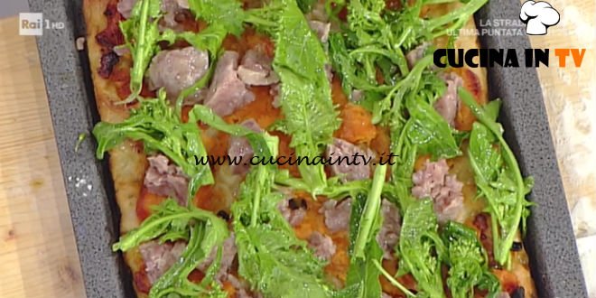 La Prova del Cuoco - Pizza con patate dolci broccoletti e cotechino ricetta Gabriele Bonci