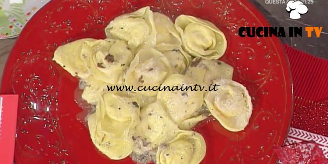 La Prova del Cuoco - Ravioli con ricotta prosciutto cotto e tartufo ricetta Anna Moroni