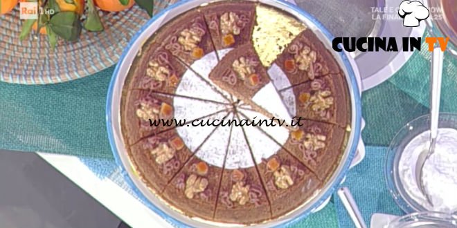 La Prova del Cuoco - Torta di noci e arancia ricetta Sal De Riso
