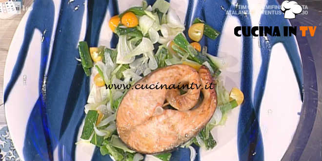 La Prova del Cuoco - Salmone arrosto all'orientale ricetta Hirohiko Shoda