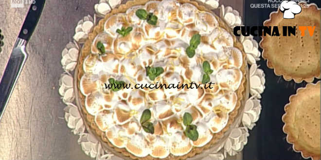 La Prova del Cuoco - Torta meringata al limone ricetta Andrea Mainardi