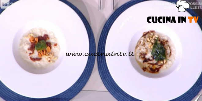 Detto Fatto - Risotto squacquerone e ‘nduja e all’orientale ricetta Valerio Braschi