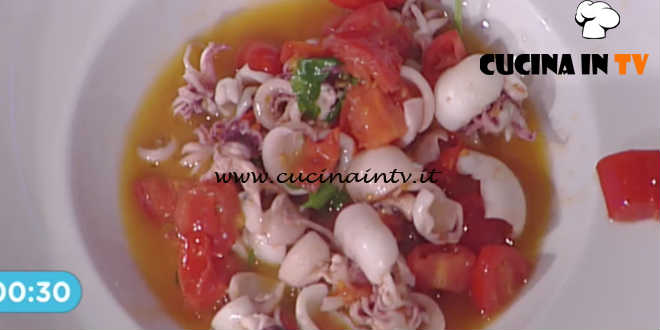 Prova del Cuoco | Julienne di seppie alla marinara ricetta Salvatori