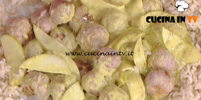 Prova del Cuoco | Polpette al curry mele e riso pilaf ricetta Moroni
